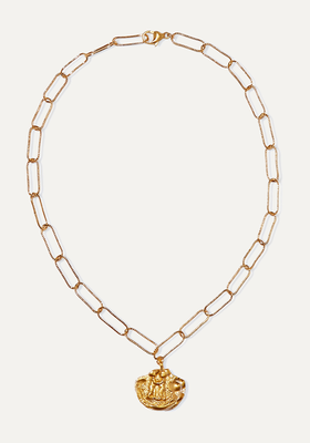 Paola And Francesca Gold-Plated Necklace from Alighieri