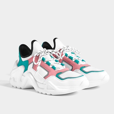 Multicoloured Technical Trainers from Bershka