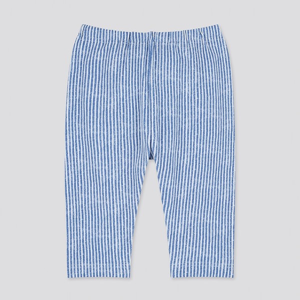 Chambray Cropped Leggings