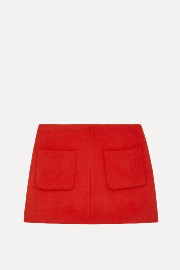 Wool-Blend Mini Skirt from ARKET