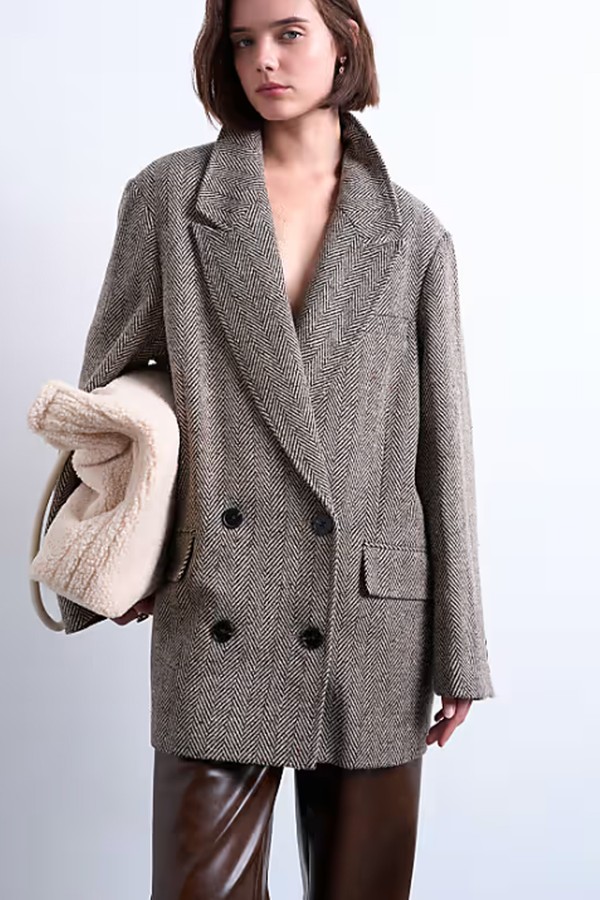 Twill Heritage Blazer With Wool 