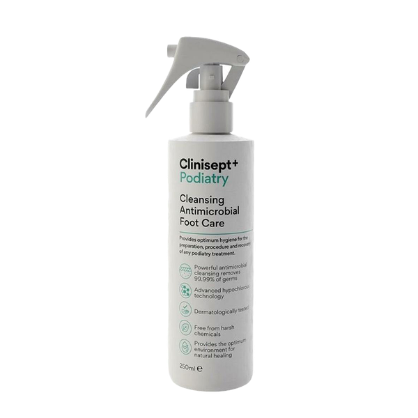 Antimicrobial Foot Care Spray from Clinisept Podiatry