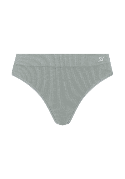 The Tencel High Leg Brief, Storm Grey