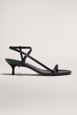 Heeled Strappy Sandals from Massimo Dutti
