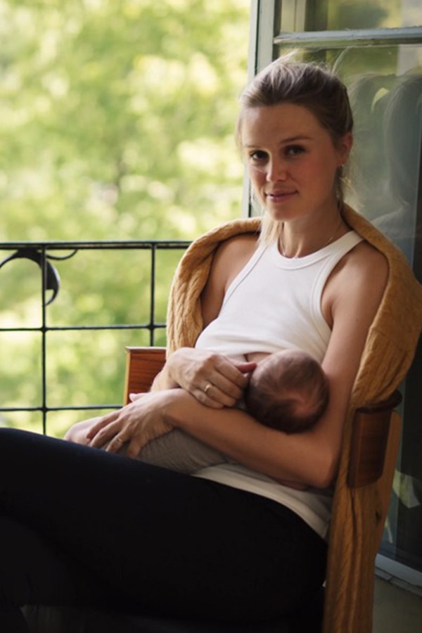 Ribbed Nursing Tank