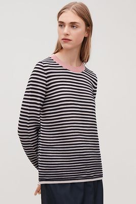 Striped Fine-Knit Top from COS