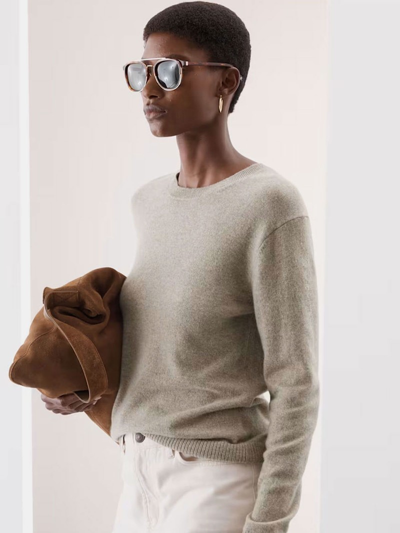 Pure Cashmere Crew Neck Jumper from Marks & Spencer