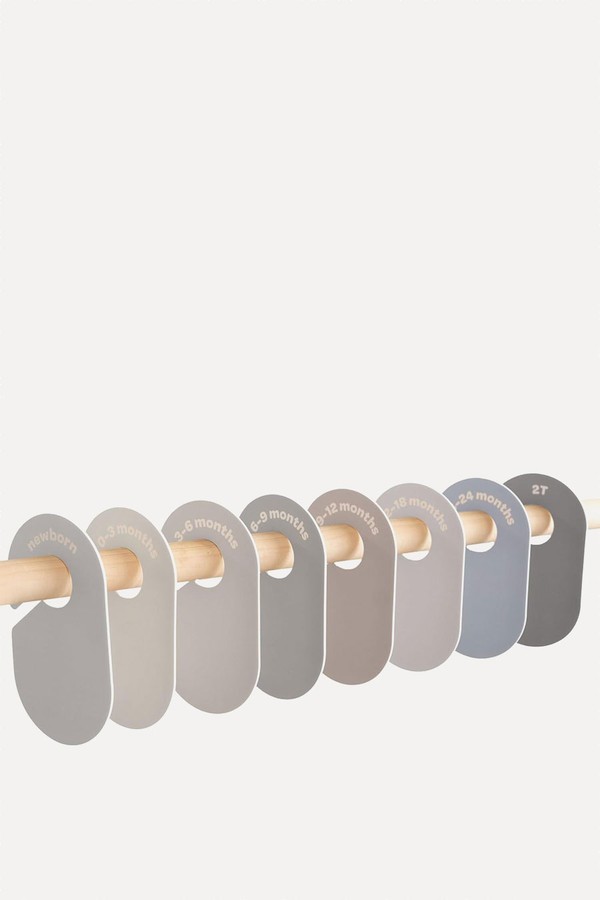 Set of 8 Baby Wardrobe Dividers from 3 Sprouts