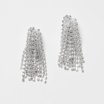 Silver-Plated Clip Earrings from H&M