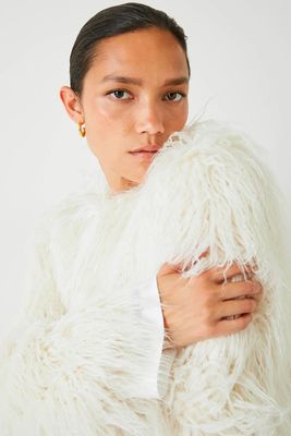 Rachel Faux Fur Jacket from Hush
