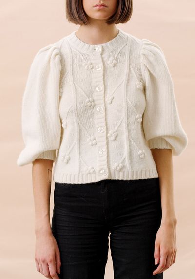 Cotton Knit Cardigan from By Timo