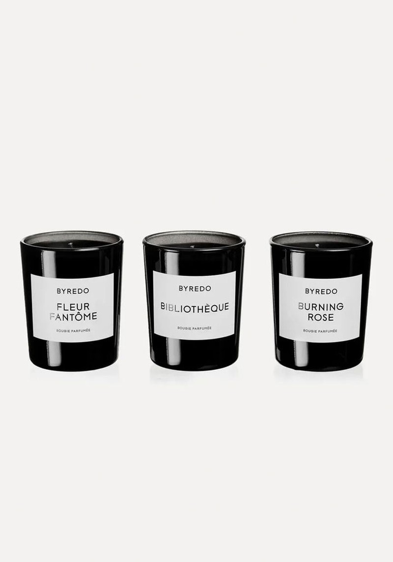 La Sélection Violette Scented Candles from Byredo