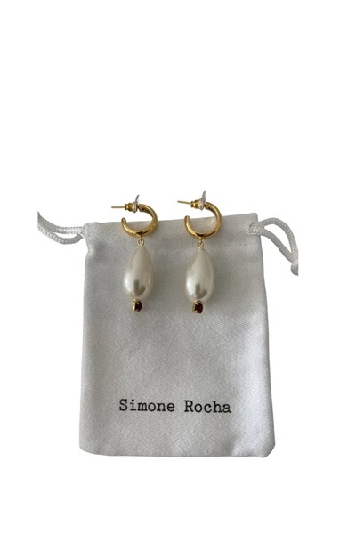 Crystal Earrings from Simone Rocha