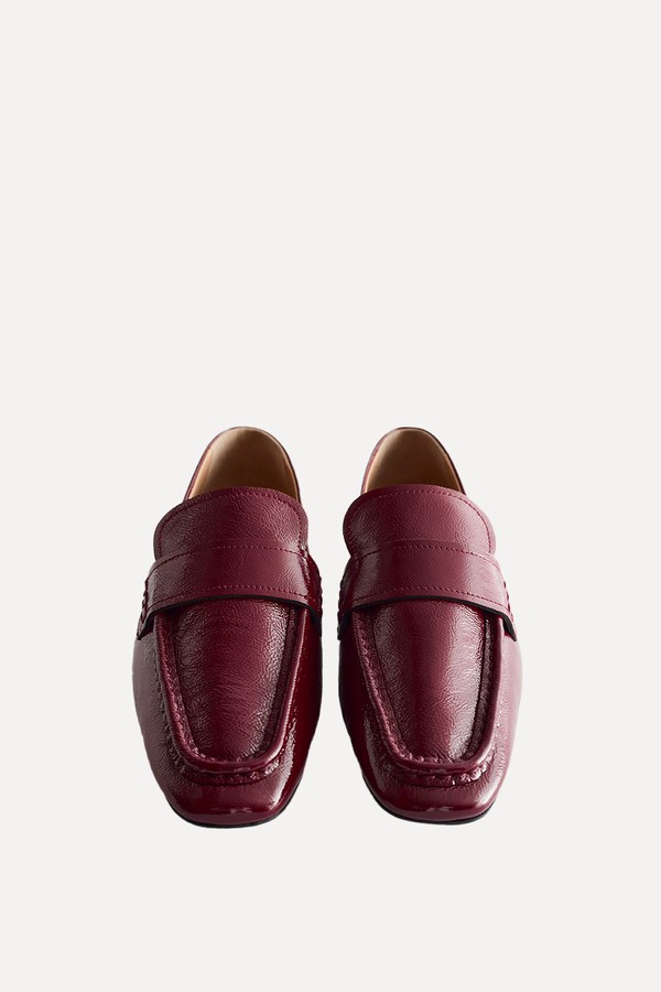 Square-Toe Leather Loafers from & Other Stories