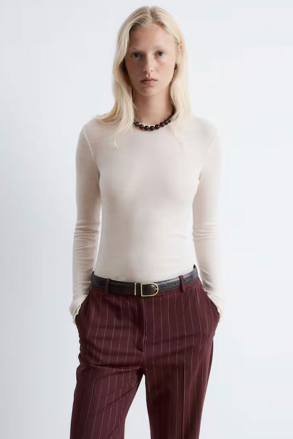 Long-Sleeve Wool Top from & Other Stories