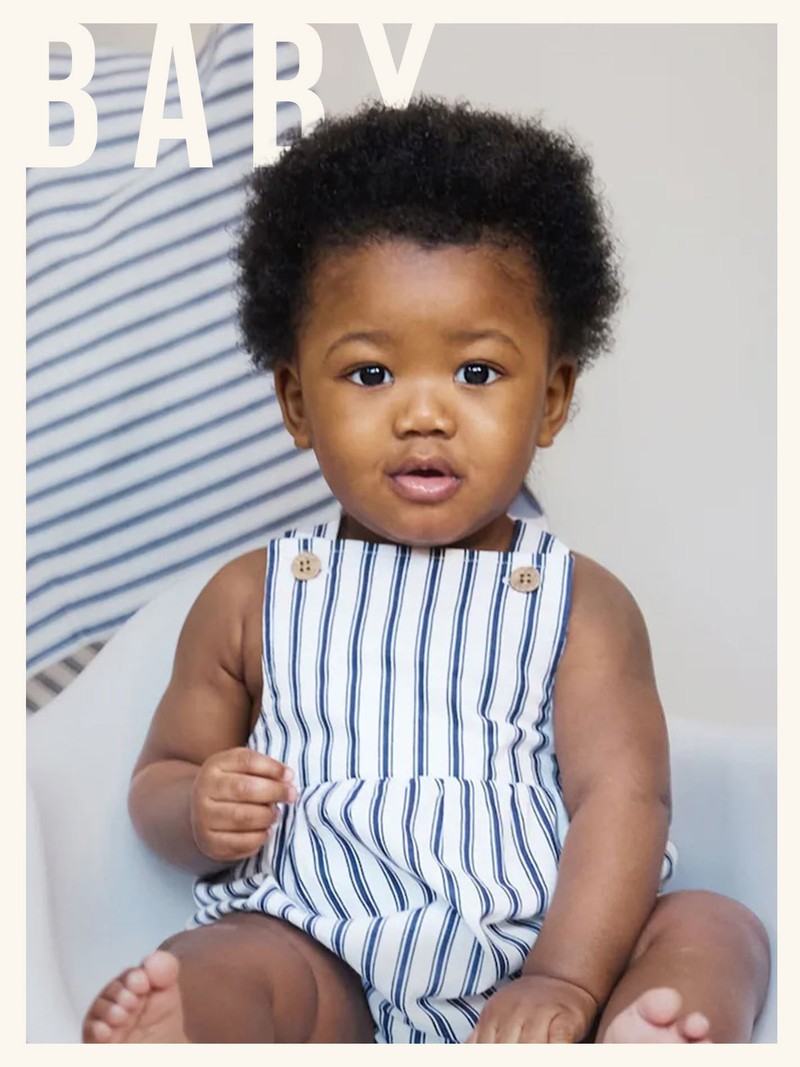 Woven Shorty 100% Cotton Romper from The Little Tailor