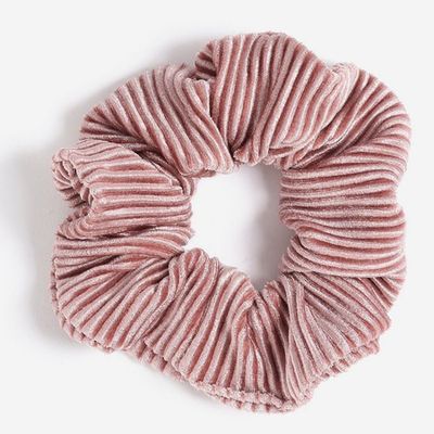 Pink Crinkle Scrunchie from Topshop