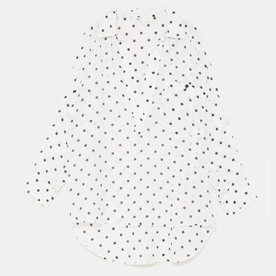 Oversized Polka Dot Shirt from Zara