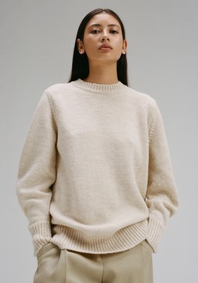 Eco Wool & Alpaca Oversized Knit Sweater