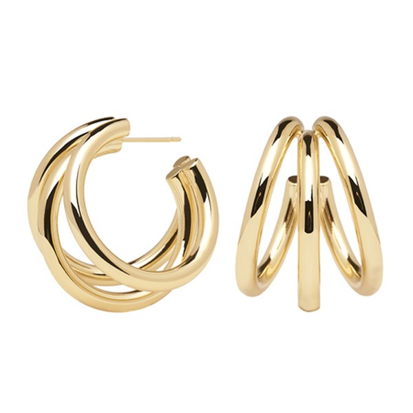 True Gold Earrings from Pdpaola