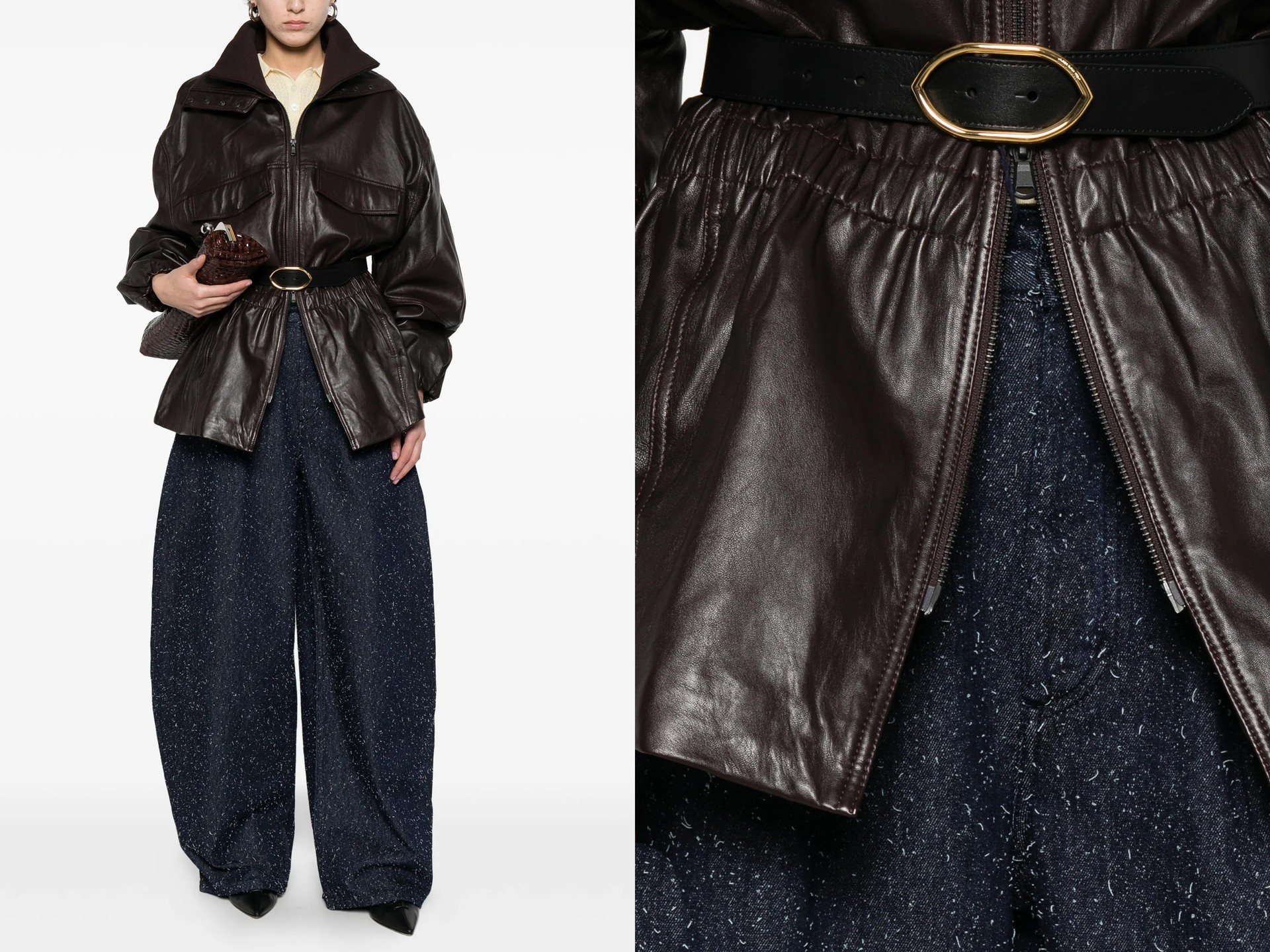 Speckled Denim Jeans Jacquemus 