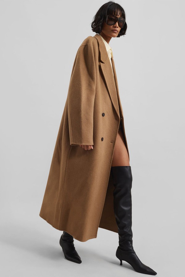 Veonce Oversized Wool Coat from The Frankie Shop