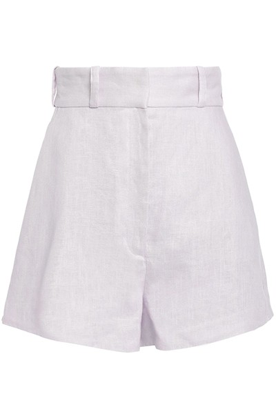 Linen Canvas Shorts from Zimmermann