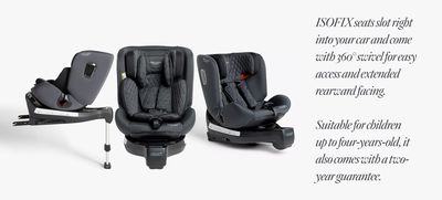 Swivel Group 0+/1/2/3 Isofix Car Seat | £300