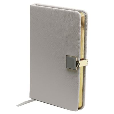 Grey & Gold A6 Notebook