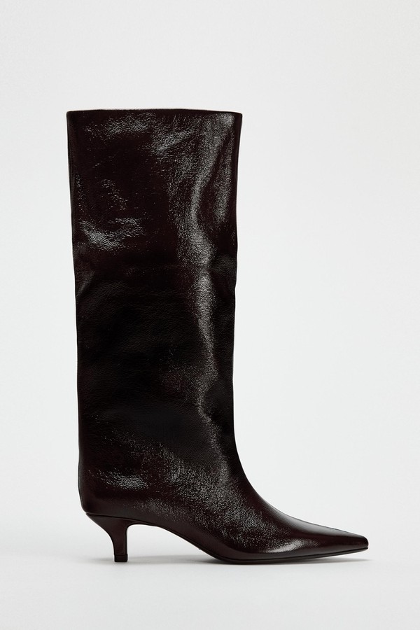 Kitten Heel Boots from Zara