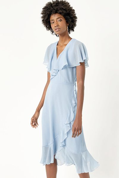 Soft Ruffle Dress from Warehouse