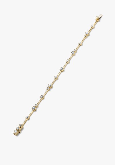 Raindance Yellow Gold Diamond Bracelet