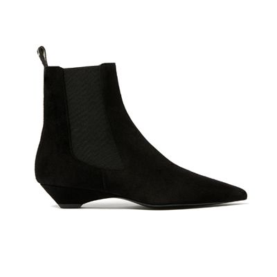 Split Leather Elastic Ankle Boot from Bimba Y Lola