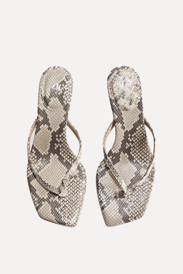 Kitten-Heeled Sandals from H&M