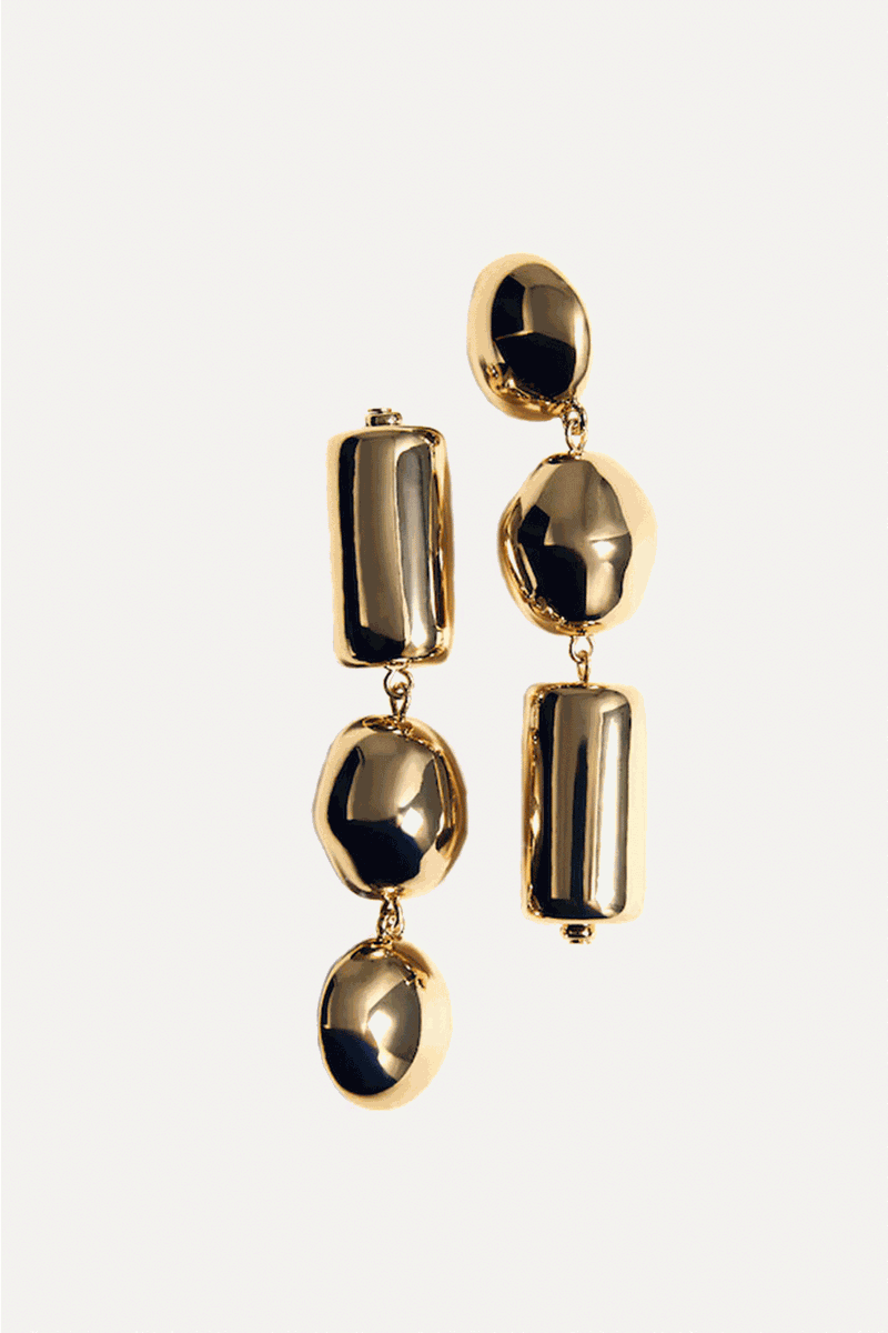 Metal Pendants Earrings