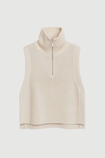 Half-Zip Wool Collar  from ARKET