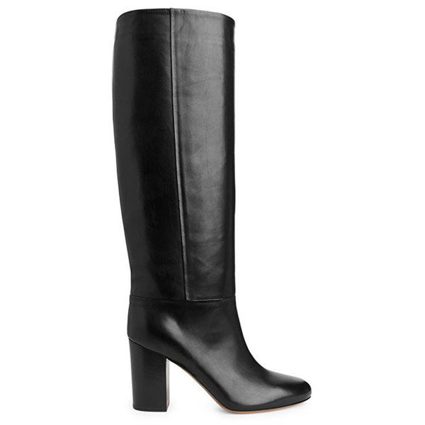 High-Heel Leather Boots from Arket