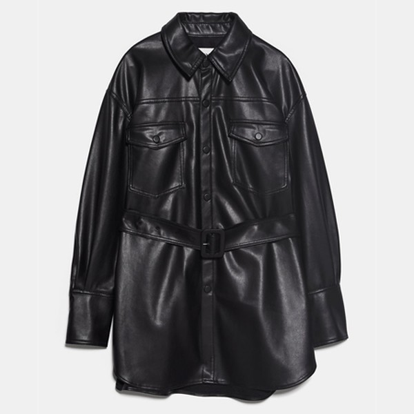 Faux Leather Jacket from Zara