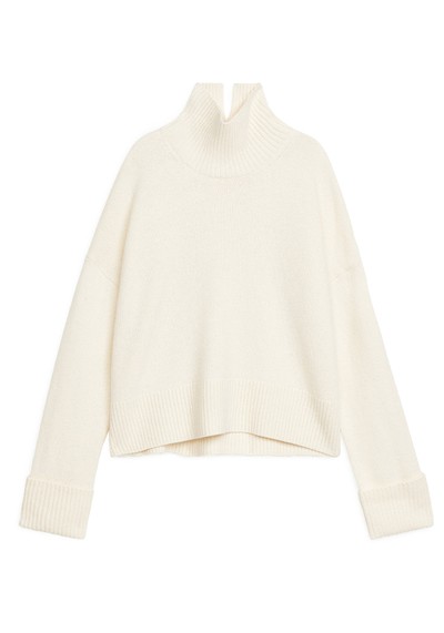 High Neck Wool Jumper  from Arket