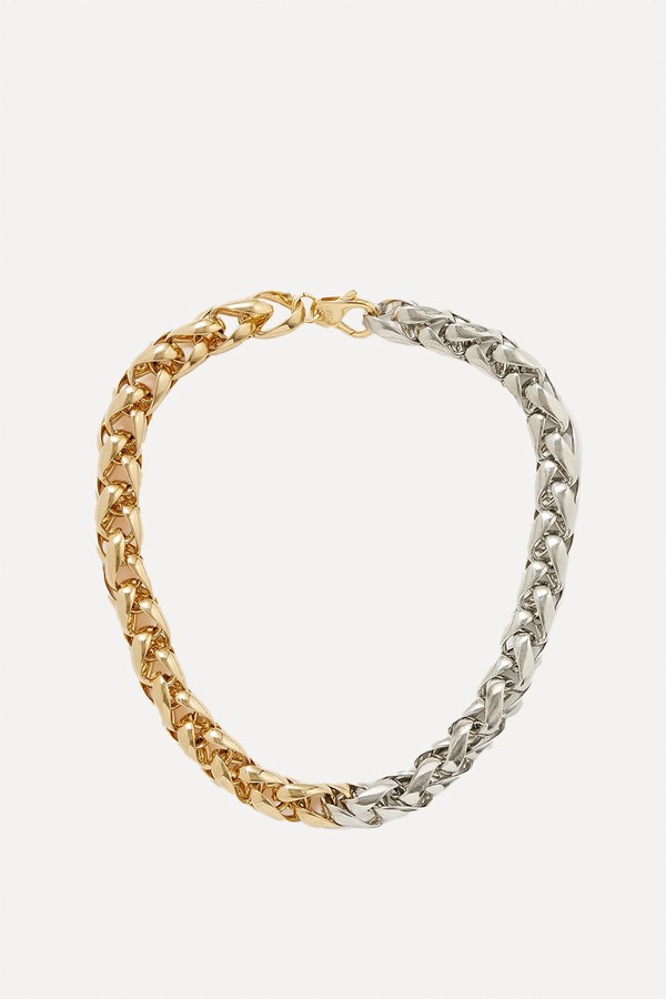 Big Dream Weaver Gold & Rhodium-Plated Necklace from MARTHA CALVO