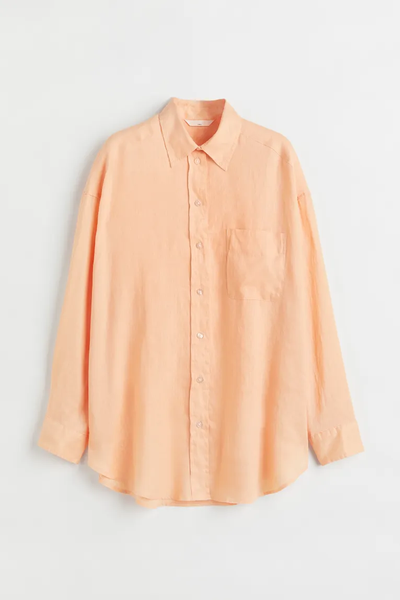 Oversized Linen Shirt from H&M