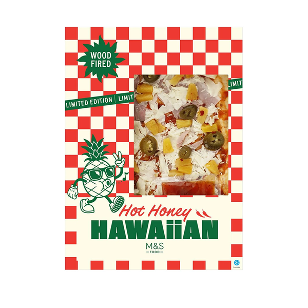 Hot Honey Hawaiian With Italian Cotto Ham Pizza from Marks & Spencer