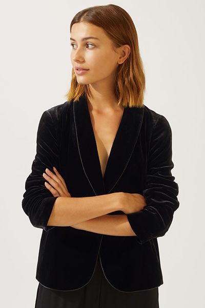 Silk Velvet Jacket from Jigsaw