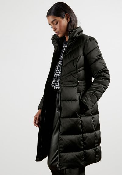 Samira Long Belted Padded Coat