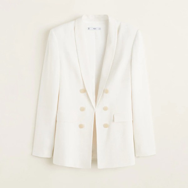 Structured Crepe Blazer from Mango