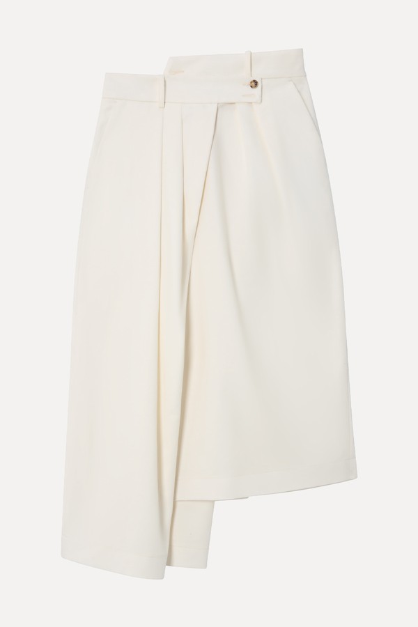  Pleat Maxi Skirt