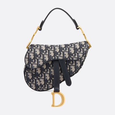 Mini Dior Oblique Saddle Bag from Dior