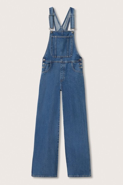 Long Denim Dungarees from Mango