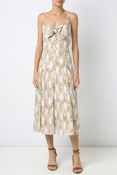 Midi Dress With Bow from Andrea Marques