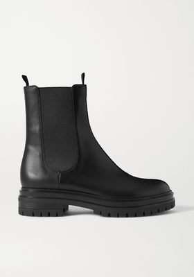 Chester Stretch-Knit Chelsea Boots from Gianvito Rossi
